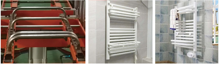 電熱毛巾架雙頭自動焊接機(jī),暖氣片自動點焊機(jī)